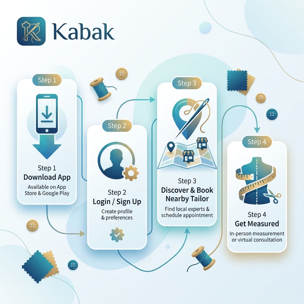 Kabak Booking Flow